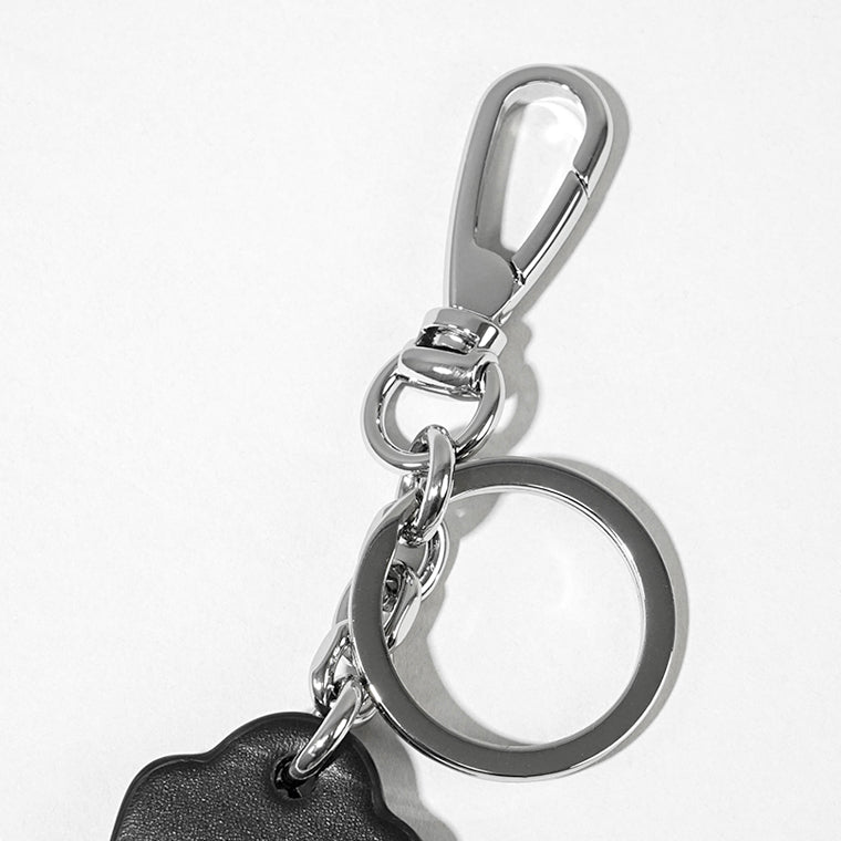 Maison Margiela メンズ レディース キーリング FOUR STITCHES TAG KEYRING SA2UA0014 P4745 ブラック T8013