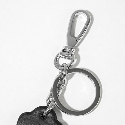 Maison Margiela メンズ レディース キーリング FOUR STITCHES TAG KEYRING SA2UA0014 P4745 ブラック T8013