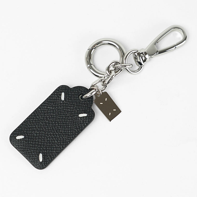 Maison Margiela メンズ レディース キーリング DOUBLE TAG KEYRING SA2UA0017 P4745 ブラック T8013