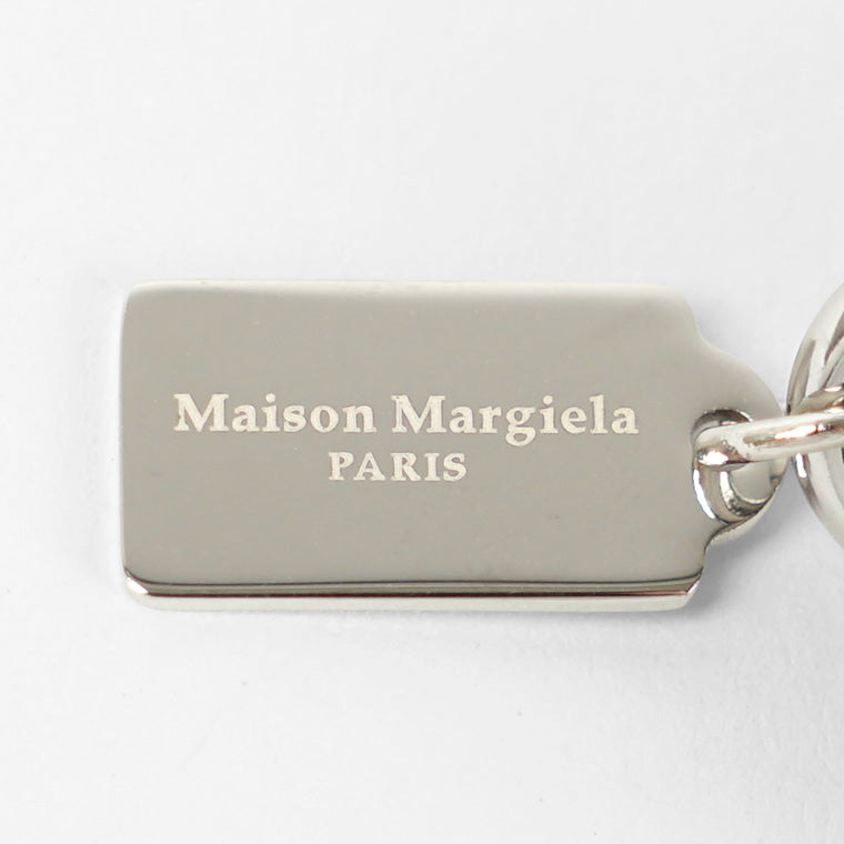 Maison Margiela メンズ レディース キーリング DOUBLE TAG KEYRING SA2UA0017 P4745 ブラック T8013