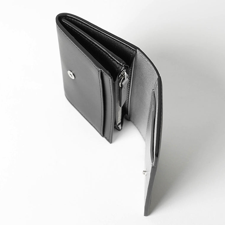 Maison Margiela メンズ レディース 2つ折り財布 SA2UI0014 P8729 ブラック シルバー H1145