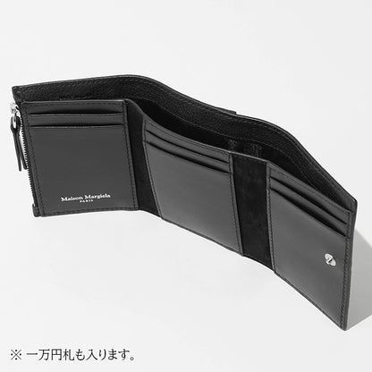 Maison Margiela レディース メンズ 3つ折り財布 SA2UI0022 P7268 ブラック H8419