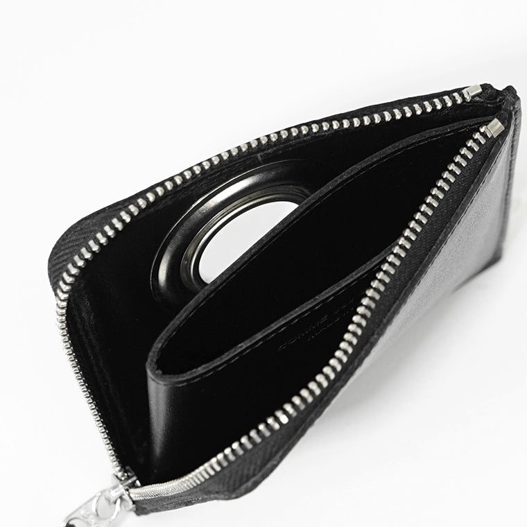 COMME des GARCONS メンズ レディース コインケース SILVER EYELET SA3100SE ブラック BLACK