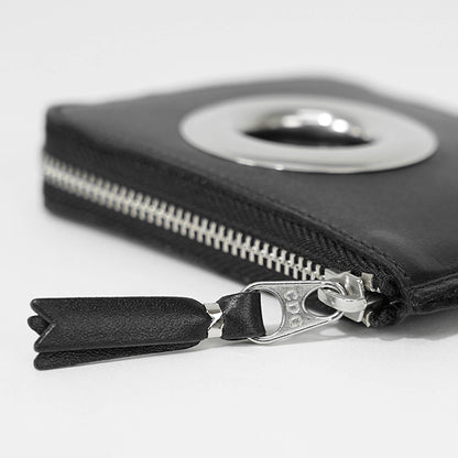 COMME des GARCONS メンズ レディース コインケース SILVER EYELET SA3100SE ブラック BLACK