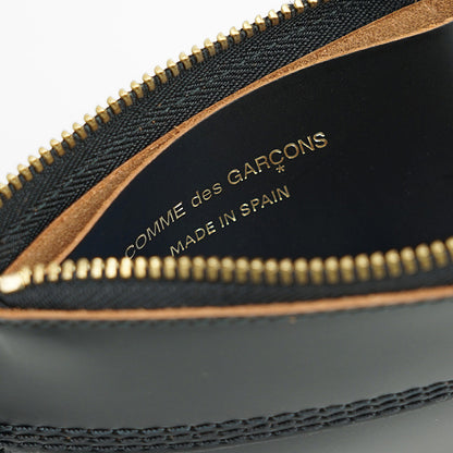 COMME des GARCONS メンズ レディース コインケース TRIPLE STITCH SA3100TS ブラック BLACK