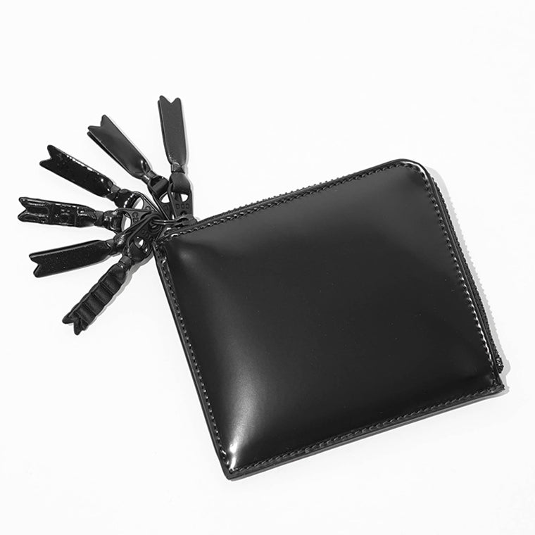 COMME des GARCONS メンズ レディース コインケース ZIPPER MEDLEY SA3100ZM ブラック BLACK