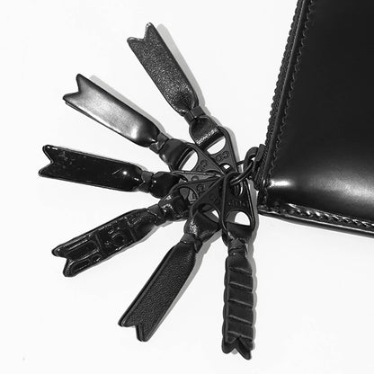 COMME des GARCONS メンズ レディース コインケース ZIPPER MEDLEY SA3100ZM ブラック BLACK