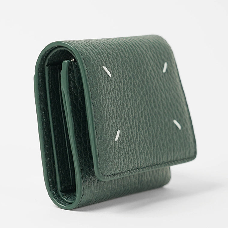 Maison Margiela レディース メンズ 3つ折り財布 SA3UI0010 P4455 BOTTLE GREEN グリーン T7162