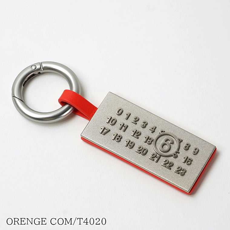 MM6 Maison Margiela レディース メンズ キーリング NUMERIC TAG KEYRING SA5UA0005 P8885 2カラー