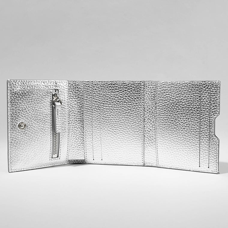 MM6 Maison Margiela レディース メンズ 3つ折り財布 SA6UI0030 P8395 シルバー T9002