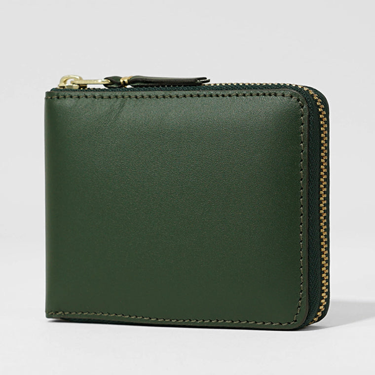 COMME des GARCONS メンズ レディース 2つ折り財布 SA7100 ボトルグリーン BOTTLE GREEN