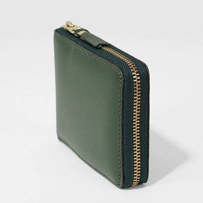 COMME des GARCONS メンズ レディース 2つ折り財布 SA7100 ボトルグリーン BOTTLE GREEN