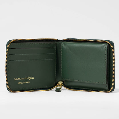 COMME des GARCONS メンズ レディース 2つ折り財布 SA7100 ボトルグリーン BOTTLE GREEN