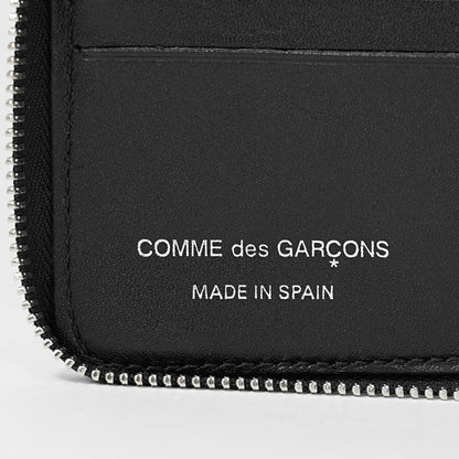 COMME des GARCONS メンズ レディース 2つ折り財布 SILVER EYELET SA7100SE ブラック BLACK
