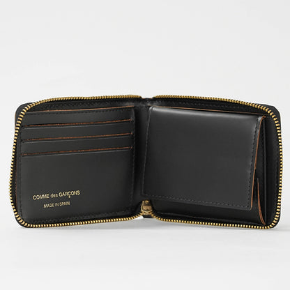 COMME des GARCONS メンズ レディース 2つ折り財布 TRIPLE STITCH SA7100TS ブラック BLACK