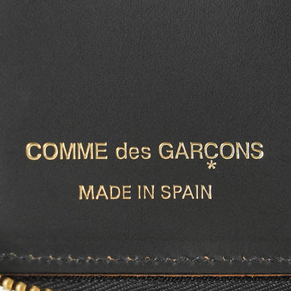COMME des GARCONS メンズ レディース 2つ折り財布 TRIPLE STITCH SA7100TS ブラック BLACK
