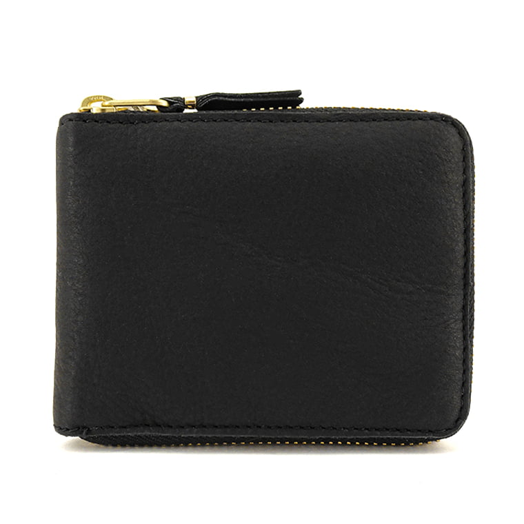 COMME des GARCONS メンズ レディース 2つ折り財布 WASHED WALLET SA7100WW ブラック BLACK