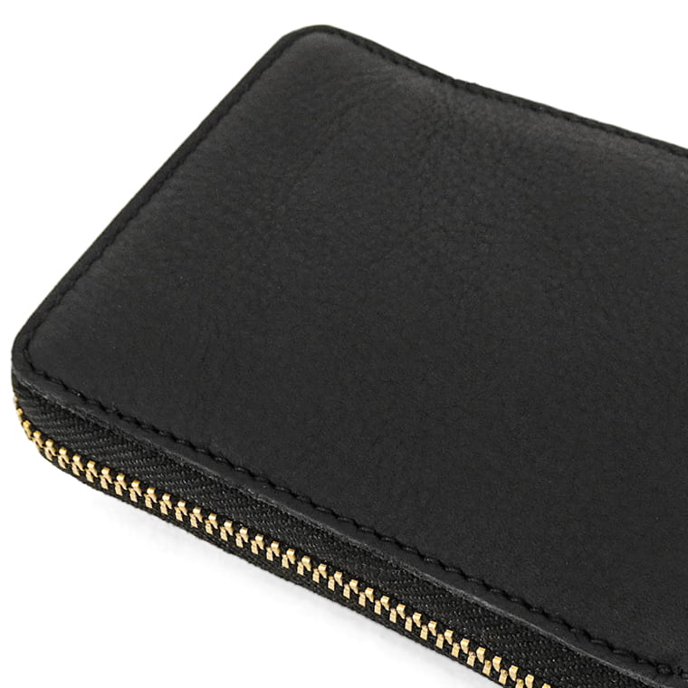 COMME des GARCONS メンズ レディース 2つ折り財布 WASHED WALLET SA7100WW ブラック BLACK
