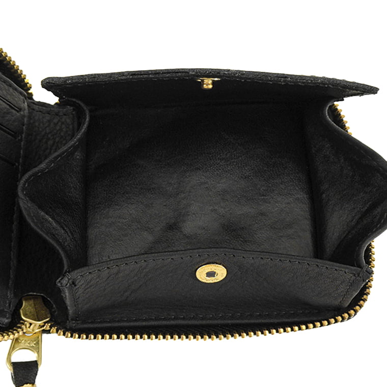 COMME des GARCONS メンズ レディース 2つ折り財布 WASHED WALLET SA7100WW ブラック BLACK