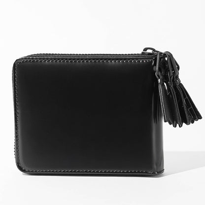 COMME des GARCONS メンズ レディース 2つ折り財布 ZIPPER MEDLEY SA7100ZM ブラック BLACK