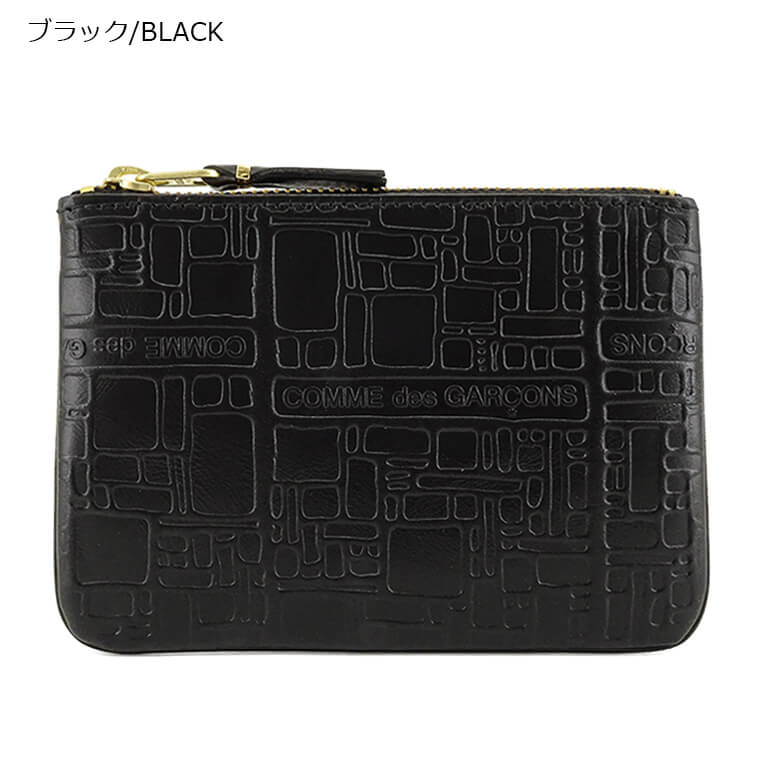 COMME des GARCONS メンズ レディース コインケース EMBOSSED LOGOTYPE SA8100EL 2カラー