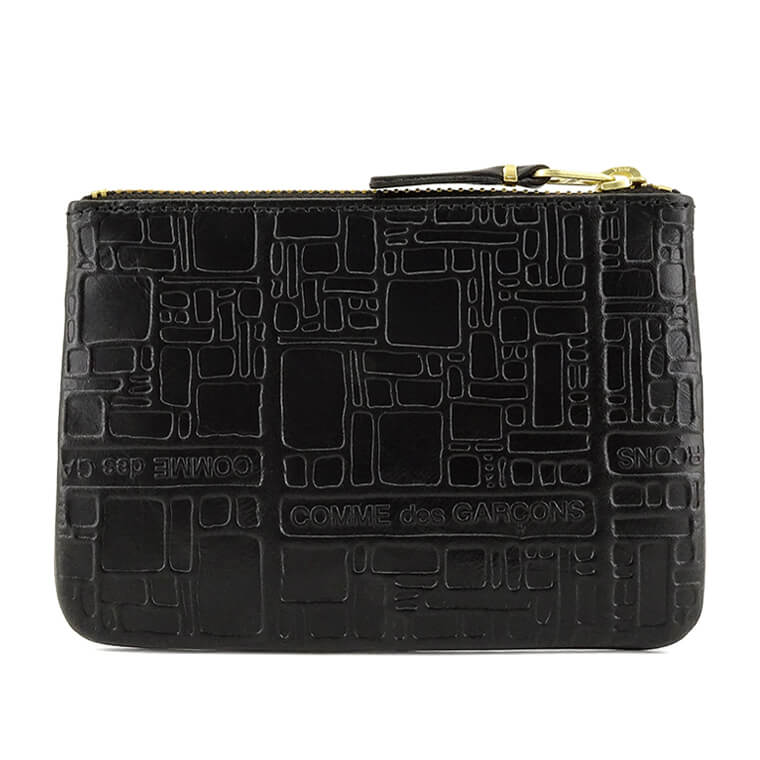 COMME des GARCONS メンズ レディース コインケース EMBOSSED LOGOTYPE SA8100EL 2カラー