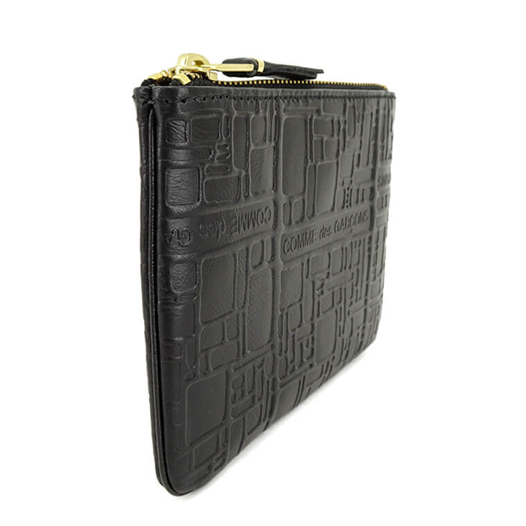 COMME des GARCONS メンズ レディース コインケース EMBOSSED LOGOTYPE SA8100EL 2カラー