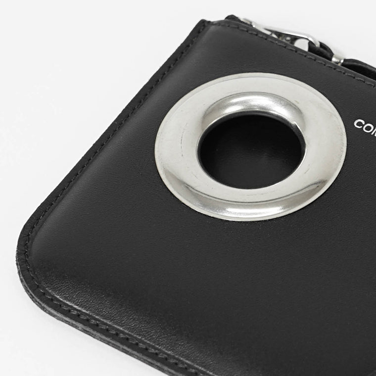 COMME des GARCONS メンズ レディース ポーチ SILVER EYELET SA8100SE ブラック BLACK