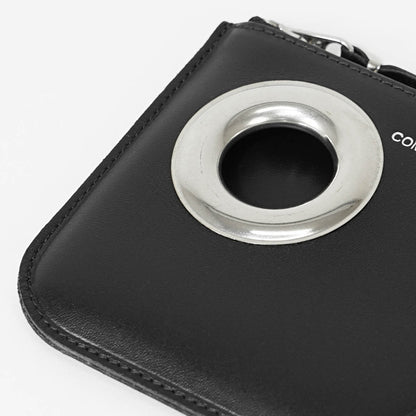 COMME des GARCONS メンズ レディース ポーチ SILVER EYELET SA8100SE ブラック BLACK
