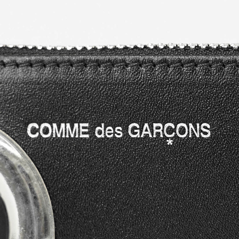 COMME des GARCONS メンズ レディース ポーチ SILVER EYELET SA8100SE ブラック BLACK
