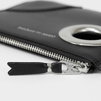 COMME des GARCONS メンズ レディース ポーチ SILVER EYELET SA8100SE ブラック BLACK