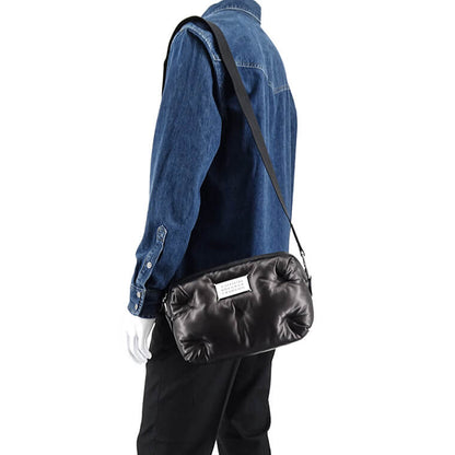 Maison Margiela メンズ レディース ショルダーバッグ GLAM SLAM SB1WB0006 P4300 ブラック T8013