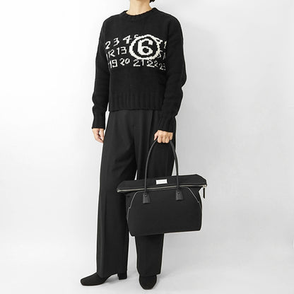 Maison Margiela メンズ レディース トートバッグ 5AC SHOPPING MEDIUM SB1WC0012 P4348 ブラック T8013