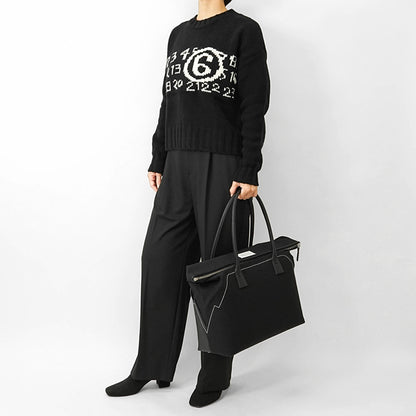 Maison Margiela メンズ レディース トートバッグ 5AC SHOPPING LARGE SB1WC0013 P4348 ブラック T8013