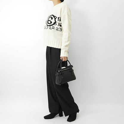 Maison Margiela レディース ショルダーバッグ 5AC EAST WEST SMALL HANDBAG SB1WD0034 P4348 ブラック T8013