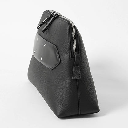 Maison Margiela メンズ レディース ショルダーバッグ 5AC LEATHER SHOULDER BAG SMALL SB1WG0003 P4746 ブラック T8013