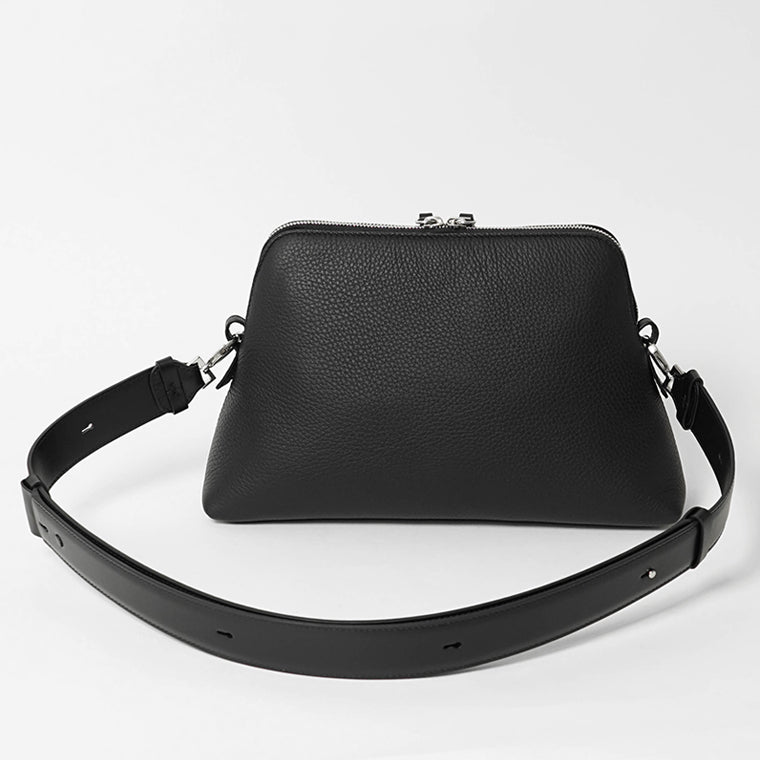 Maison Margiela メンズ レディース ショルダーバッグ 5AC LEATHER SHOULDER BAG SMALL SB1WG0003 P4746 ブラック T8013