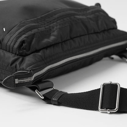 Maison Margiela メンズ レディース ショルダーバッグ ZIP COMPUTER BAG EAST WEST SB1WG0096 P9226 ブラック H0015
