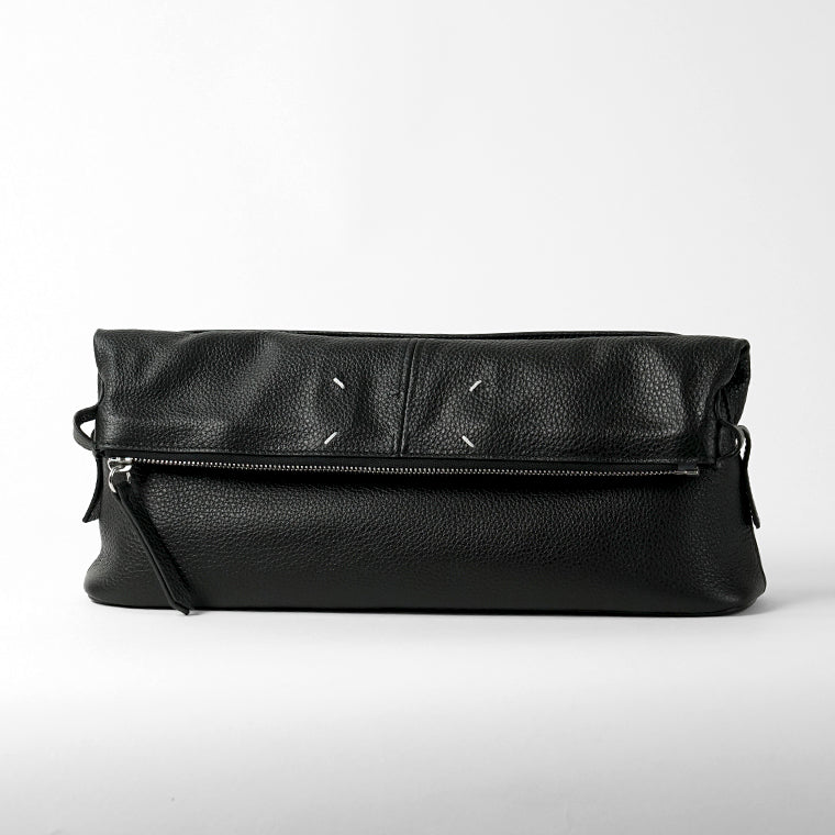 【SUMMER FINAL SALE】 Maison Margiela メンズ レディース ショルダーバッグ 5AC SOFT POUCH SB2WF0007 P8838 BLACK ブラック T8013