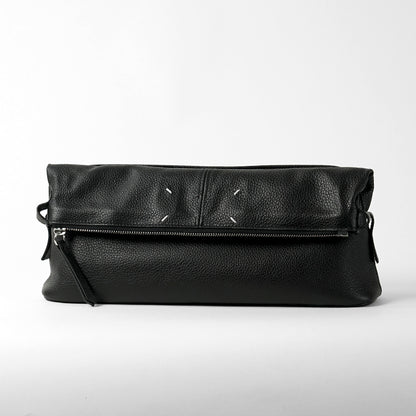 【SUMMER FINAL SALE】 Maison Margiela メンズ レディース ショルダーバッグ 5AC SOFT POUCH SB2WF0007 P8838 BLACK ブラック T8013