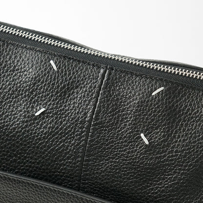 【SUMMER FINAL SALE】 Maison Margiela メンズ レディース ショルダーバッグ 5AC SOFT POUCH SB2WF0007 P8838 BLACK ブラック T8013