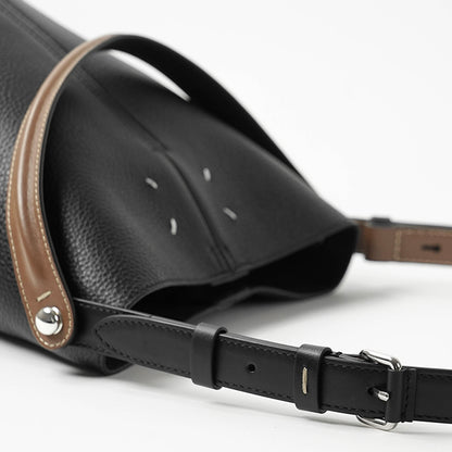 Maison Margiela レディース ショルダーバッグ DRESS-AGE SHOULDER BAG SB2WG0022 P7268 ブラック ブラウン HA755