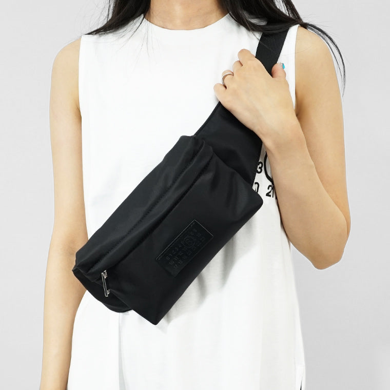 MM6 Maison Margiela レディース メンズ ベルトバッグ NUMERIC BELT BAG SB5WB0001 P6416 ブラック T8013