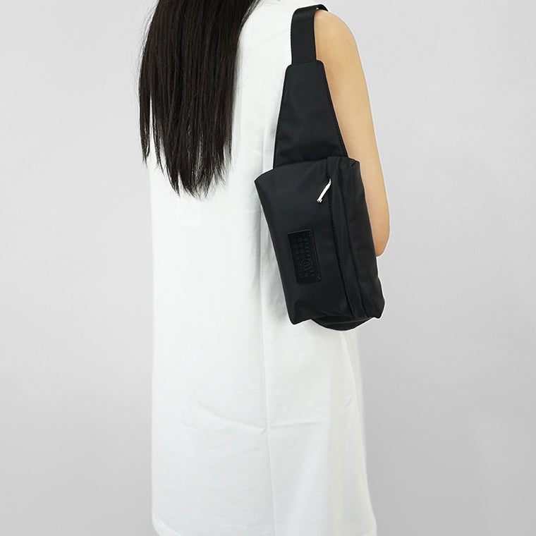 MM6 Maison Margiela レディース メンズ ベルトバッグ NUMERIC BELT BAG SB5WB0001 P6416 ブラック T8013