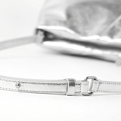 【SUMMER FINAL SALE】 MM6 Maison Margiela レディース ショルダーバッグ JAPANESE FOLDED SHOULDER BAG SB5ZH0032 P7703 SILVER シルバー T9002