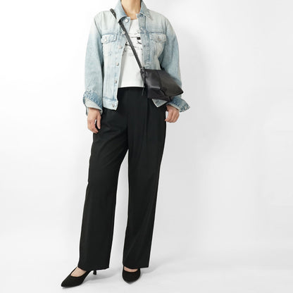 MM6 Maison Margiela レディース ショルダーバッグ JAPANESE FOLDED SB5ZH0032 P8805 BLACK ブラック T8013