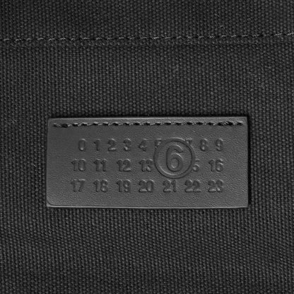 MM6 Maison Margiela レディース メンズ トートバッグ REVERSIX CANVAS SHOPPING BAG SB6WC0020 P8331 ブラック T8013