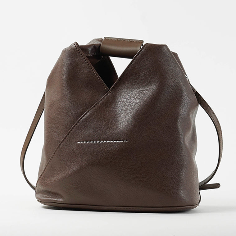 MM6 Maison Margiela レディース ショルダーバッグ JAPANESE CROSSBODY BAG SB6WD0026 P8396 ブラウン T2164