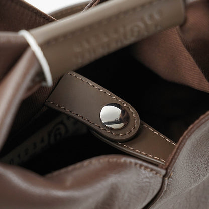 MM6 Maison Margiela レディース ショルダーバッグ JAPANESE CROSSBODY BAG SB6WD0026 P8396 ブラウン T2164