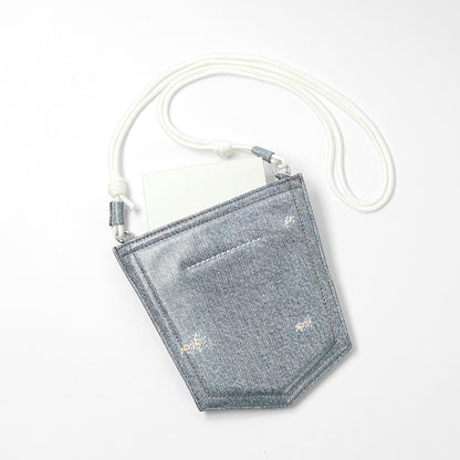 【SUMMER FINAL SALE】 MM6 Maison Margiela レディース ショルダーバッグ SB6ZH0038 P9060 デニムブルー T6002
